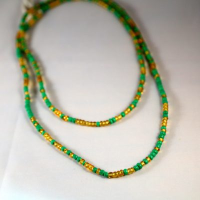 Collar cuentas africanas