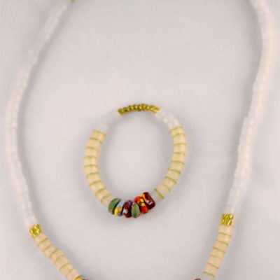 Conjunto Collar Pulsera Krobo